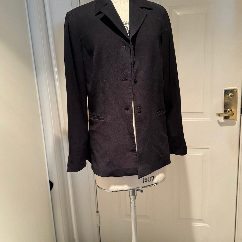 CASLON BLAZER SIZE 10 BLACK